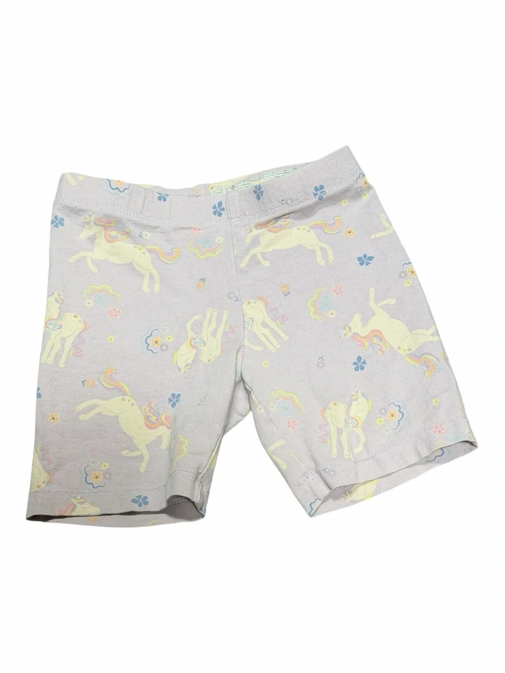 wonder nation Light Purple Unicorn Print Shorts Size 6/6x